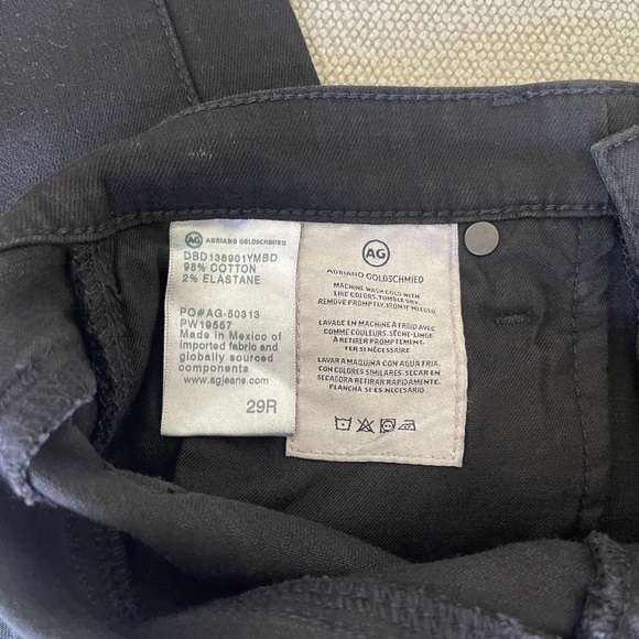 AG Legging Ankle w/ Ripped Knees - Picture 2 of 6